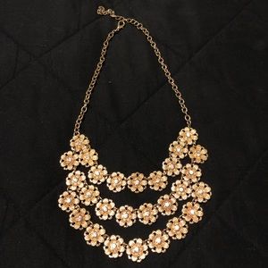 Flower 3-tier Necklace